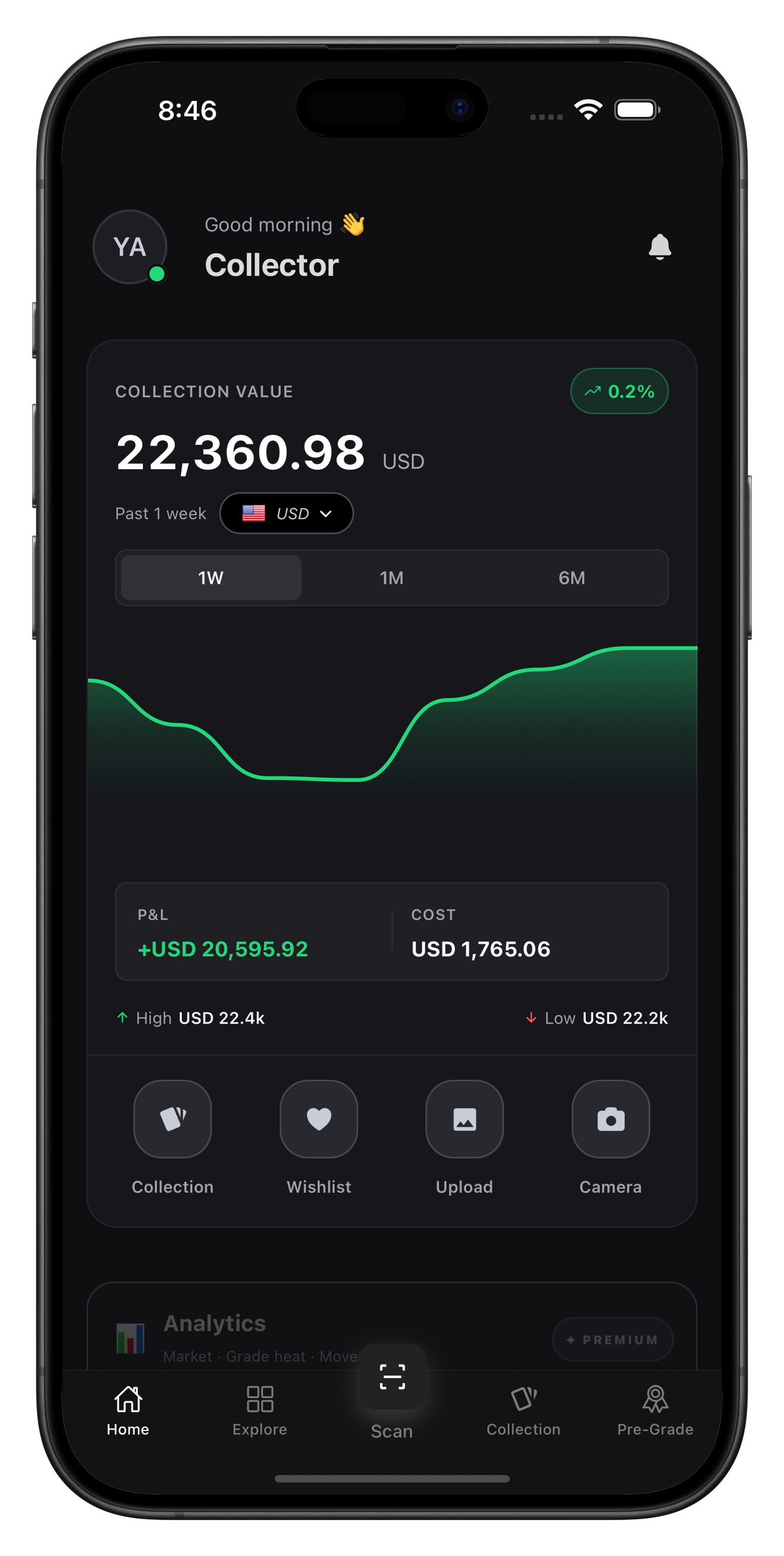 CollectorVault app